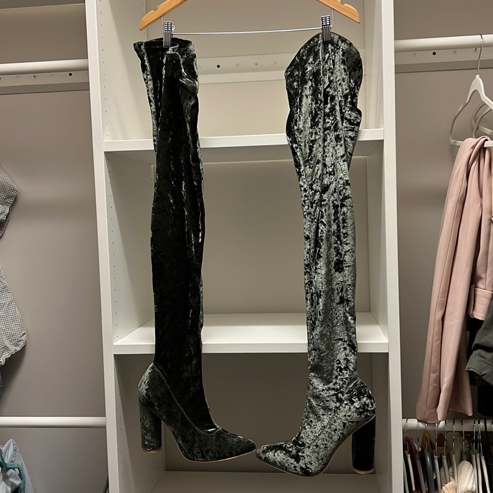 Thigh high boots